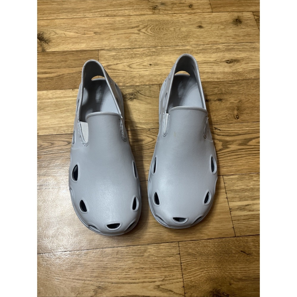 Huk Brewster Slip On Water Shoes  Fisherman Gray Perforated Boating Size 10 - Picture 2 of 6